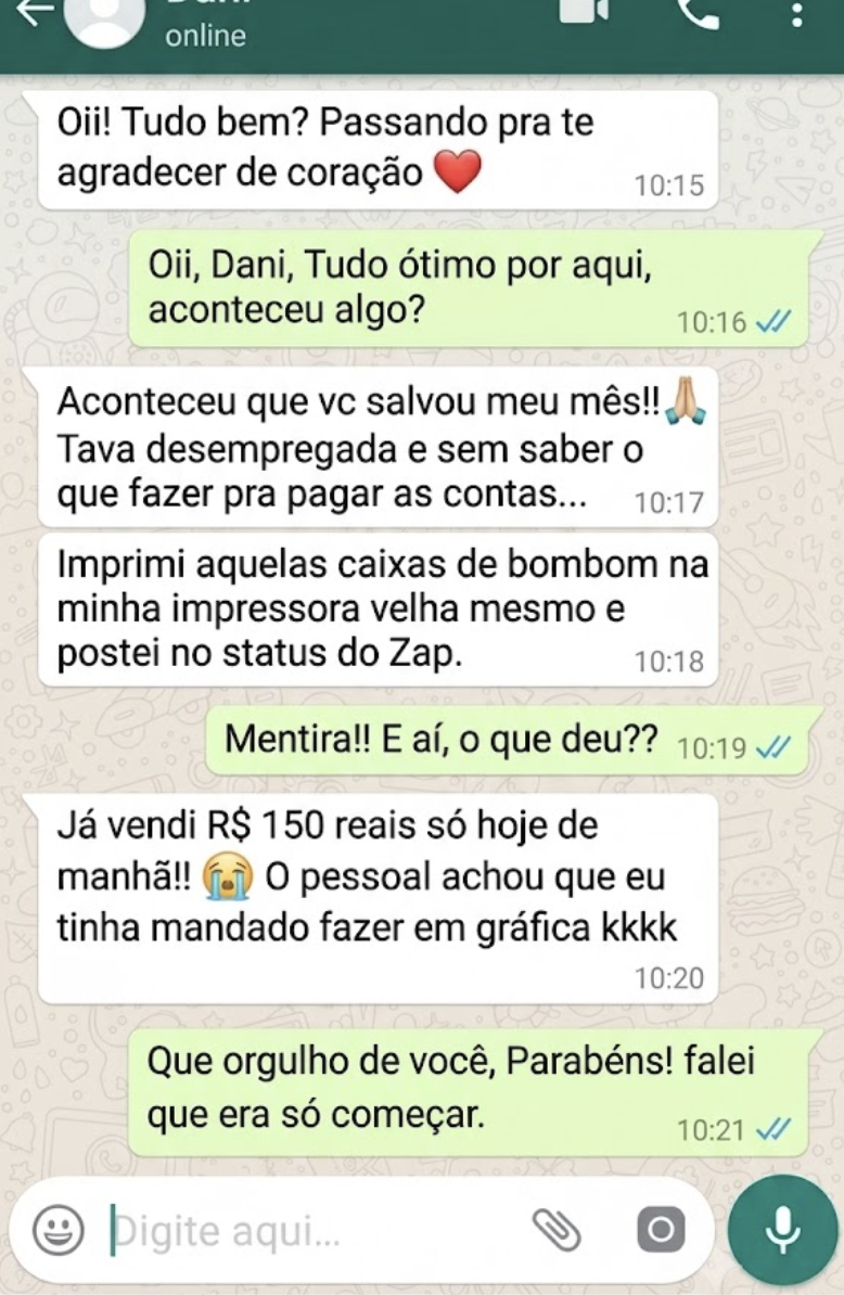 Depoimento Dani